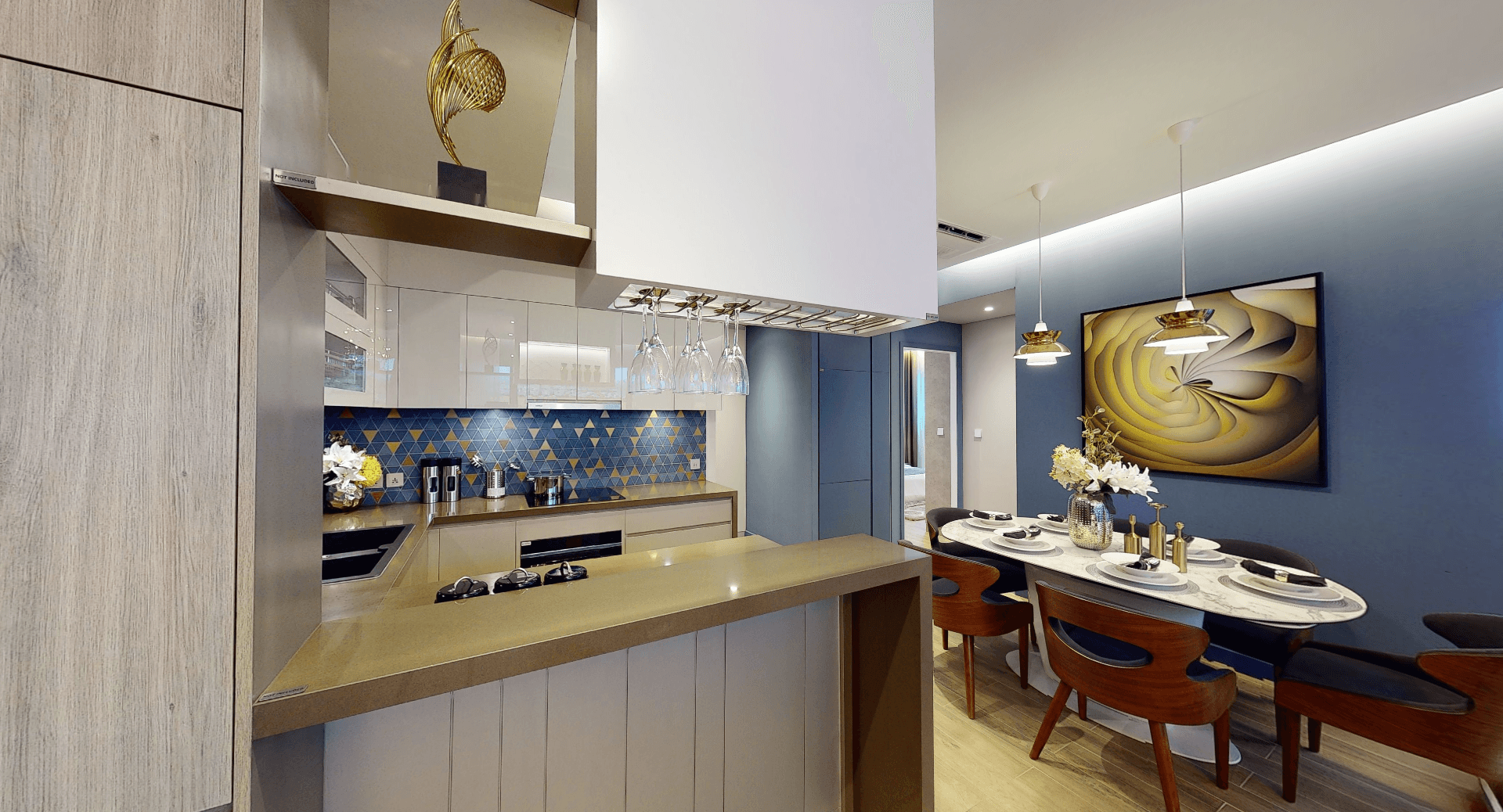 Nhà bếp - Căn hộ 3 phòng ngủ